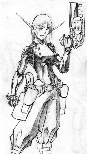 girl with gunz 4
