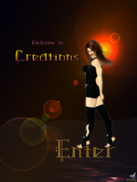 My splash page