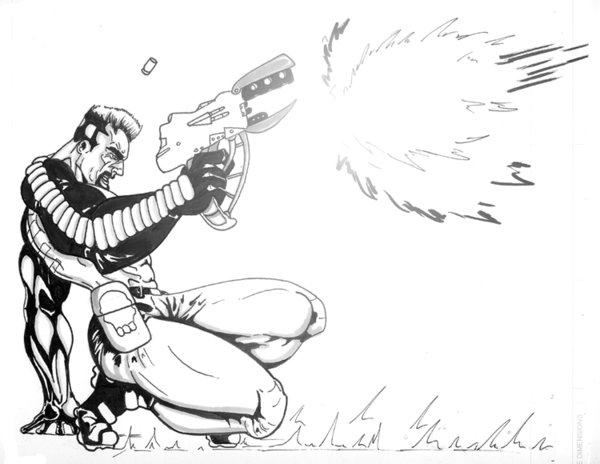 Shank shooting gun