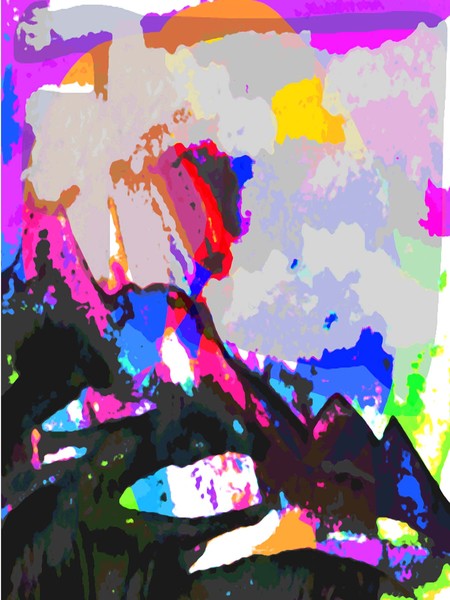 tall mountain peak