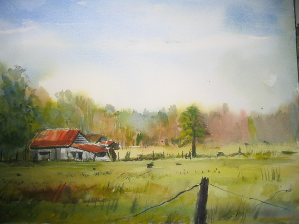 OLD WEATHERED BARN