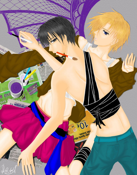 Painting Kazahaya