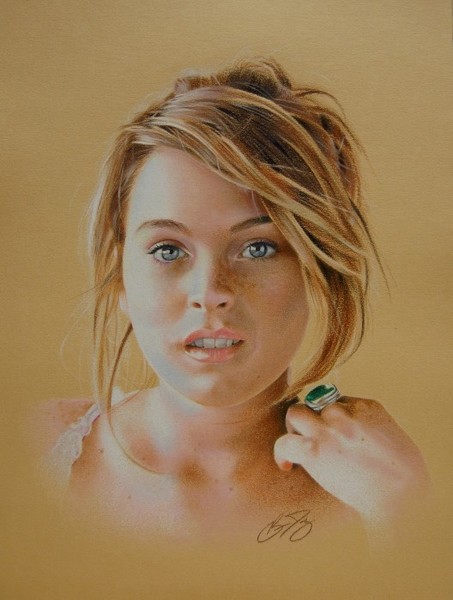 Lindsay Lohan Drawing