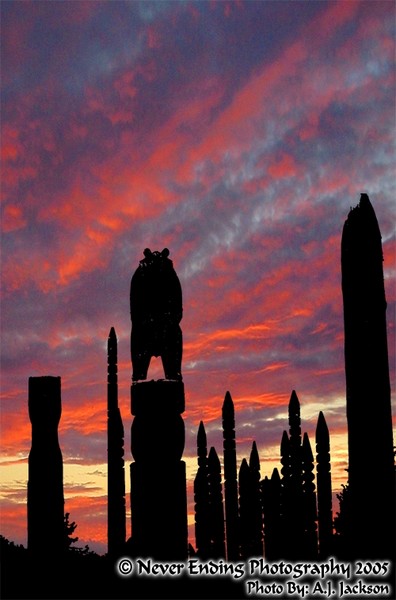 Totem Sunset
