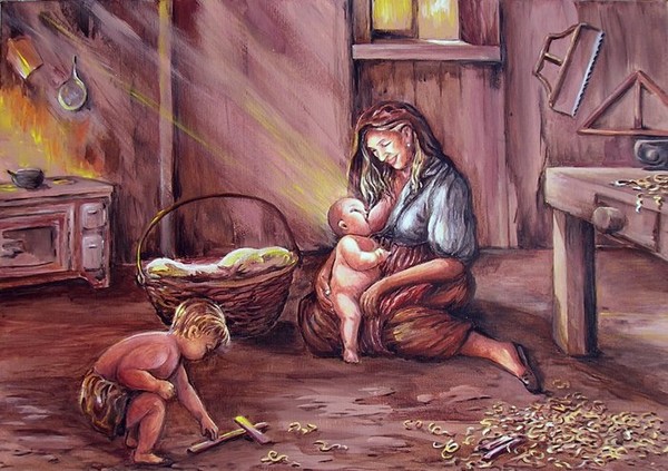 Madonna con Bambino e San Giovannino