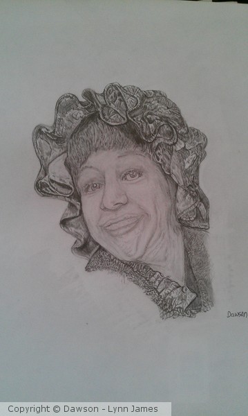 Character Study Of Carol Burnette wip