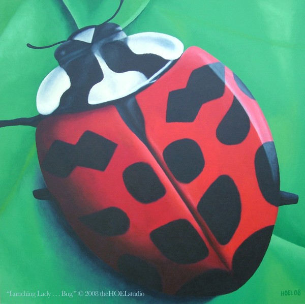 Lunching Lady . . . Bug