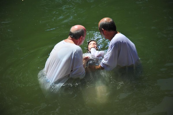 In the Holly Jordan river