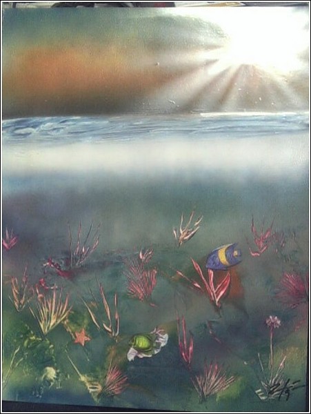 UNDER WATER