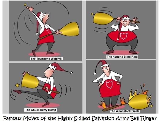 A Few Classic Xmas Bell Ringer Moves