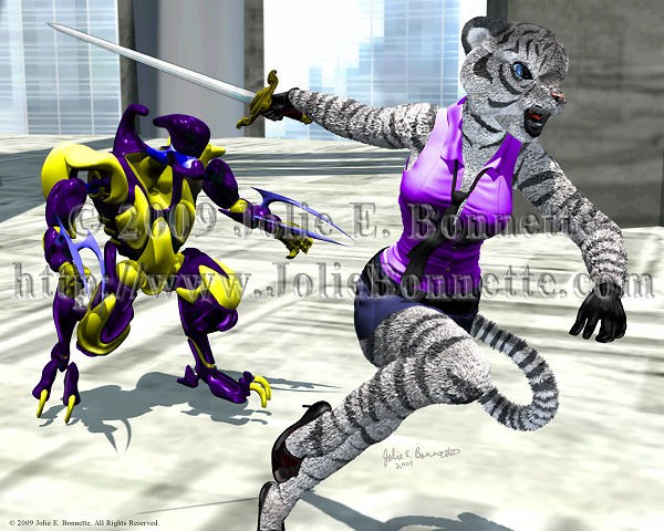 Charging Tigress