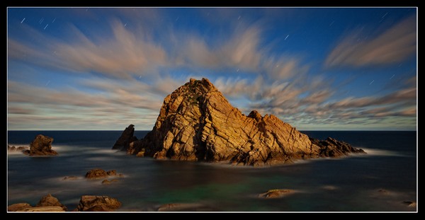 Sugarloaf Rock by Night