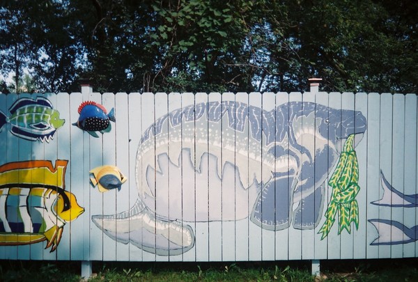 unfinished mural