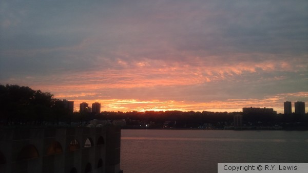 sun set sky
