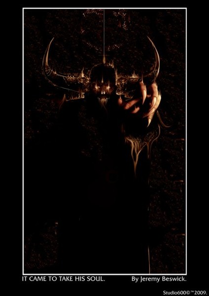 It came to take his soul