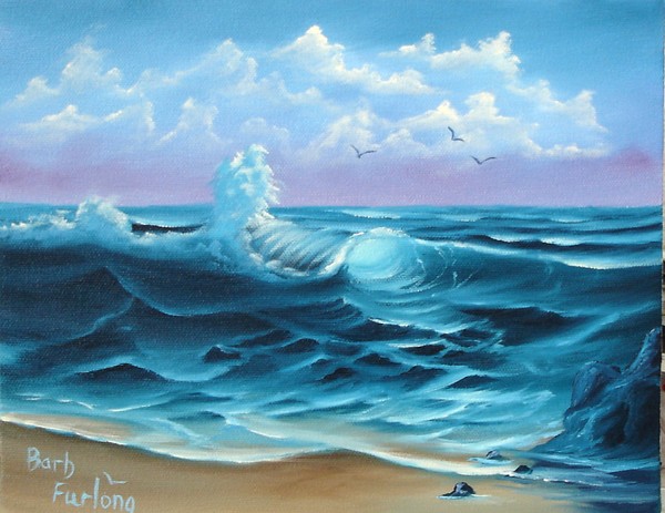 Paradise Beach #602 oil painting