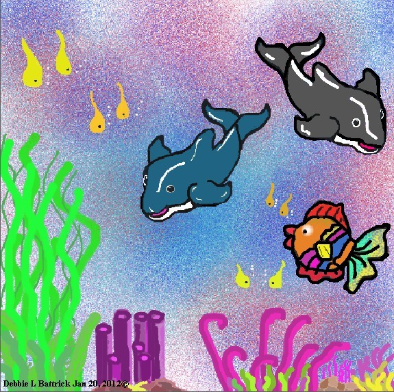 Three in the sea