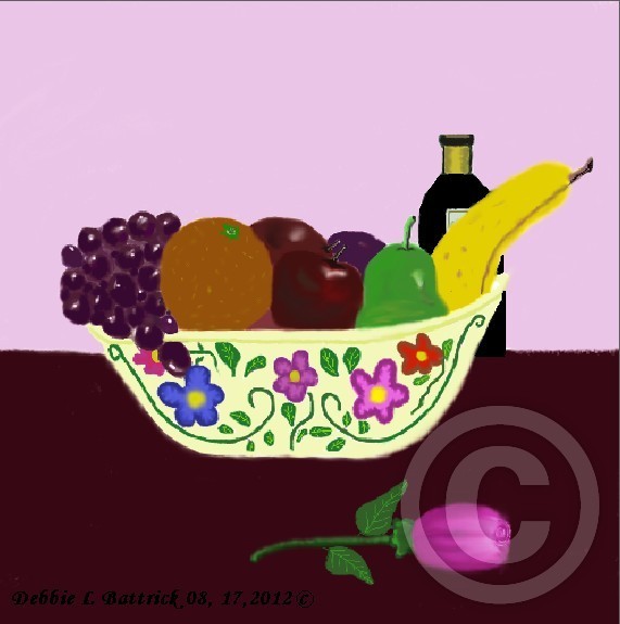 FRUIT IN A BOWL 
