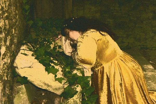 Mourning at his Grave