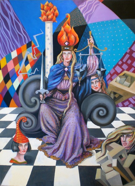 la giustizia - the tarot n. 8
