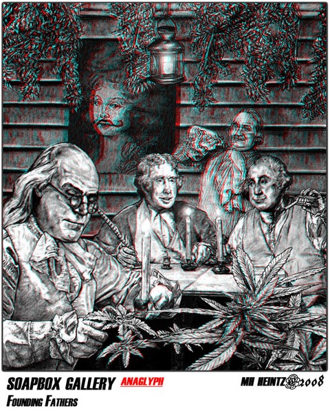 SOAPBOX GALLERY: FOUNDING FATHERS 3-D