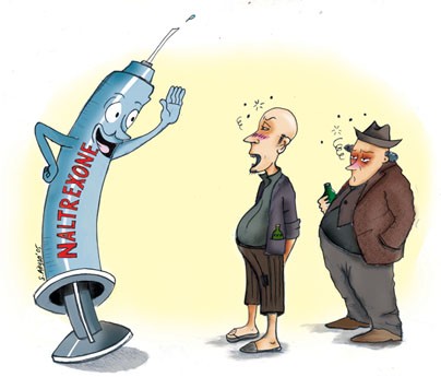 naltrexone helps alcoholic