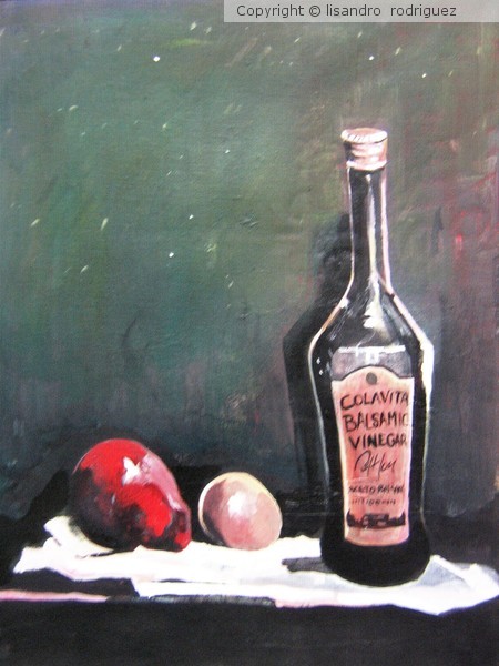 still life and vinaigrete