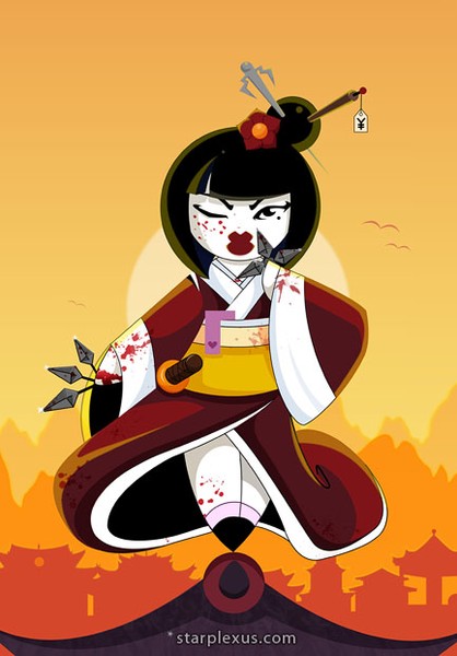 assassin geisha