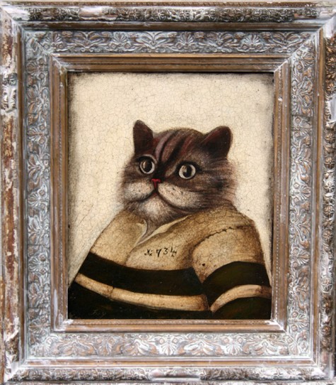 Wilbert Untzendyck in a prisoners outfit
