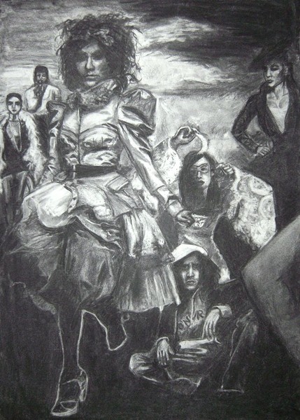 Fashion charcoal project