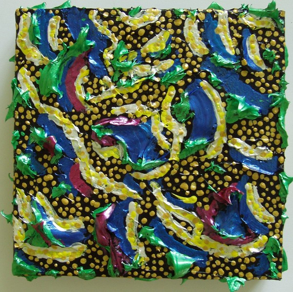 Metallic Green Peaks