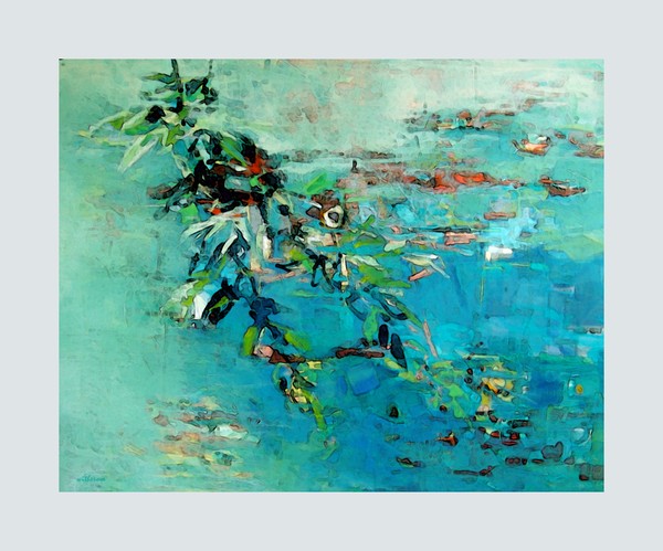 Branch Over Pond