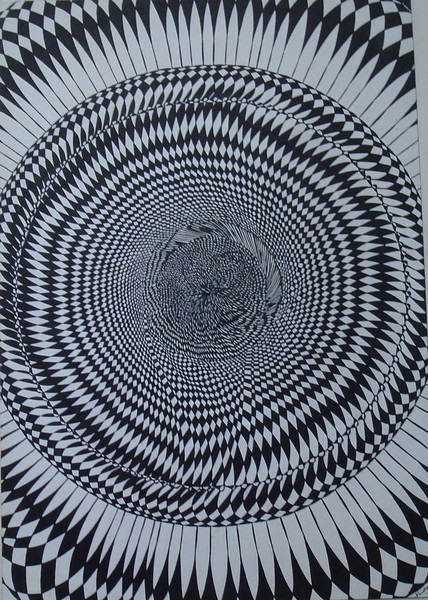 Abstracao em preto e branco III