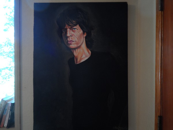 PORTRAIT OF MICK JAGGAR