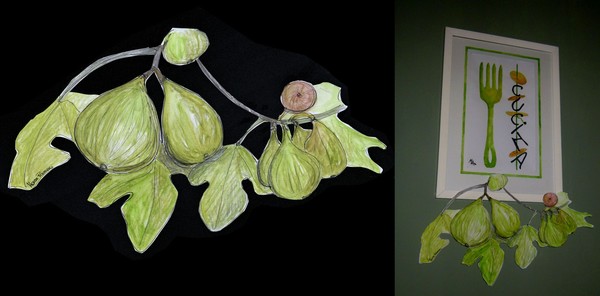 Higos en la cocina-Figs in the kitchen