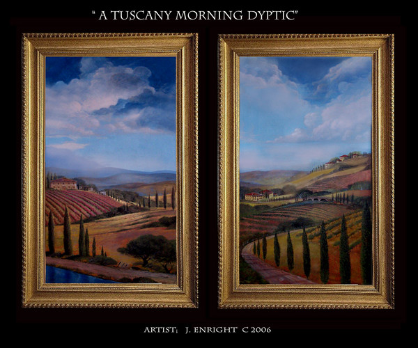 Tuscany dyptic