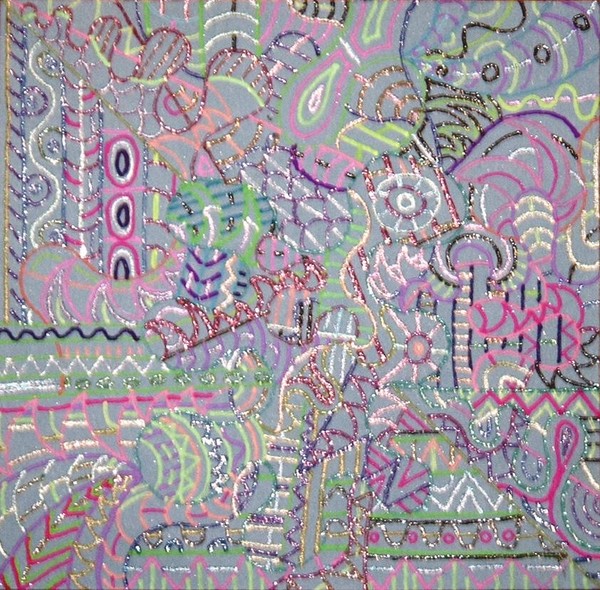 color and design of the abstract line 6