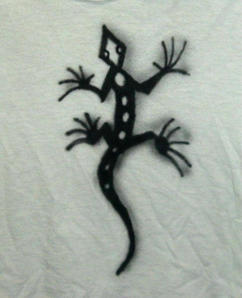 tribal lizard t 7