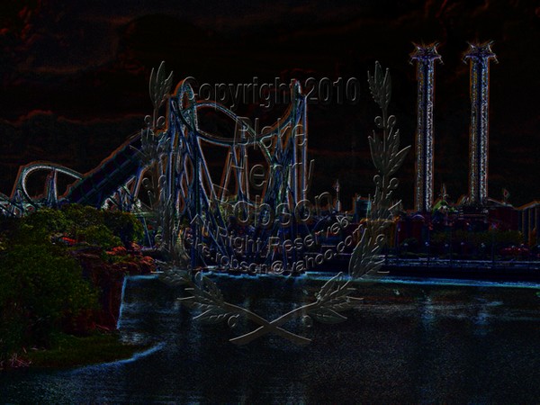 Lake at Universal Studios FL