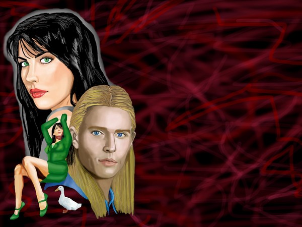 Luke and Jade Wallpaper