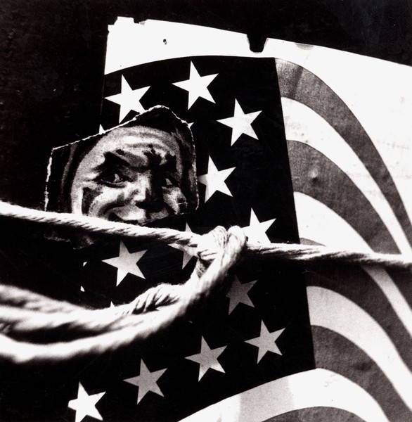 Flag clown