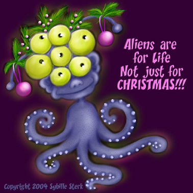 Christmas Alien