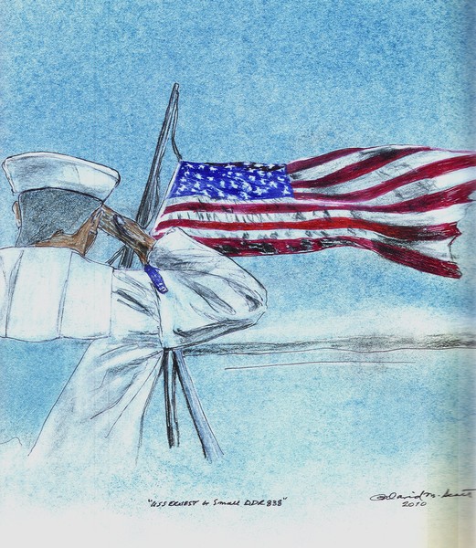 Ensign at Half Mast