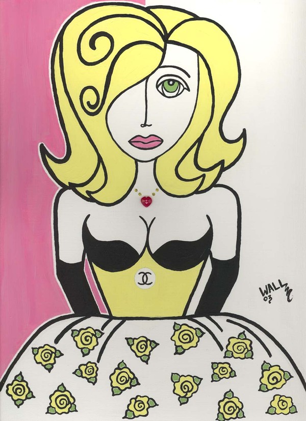 YELLOW ROSE IN CHANEL