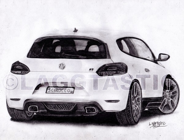 Volkswagen Scirocco Rear