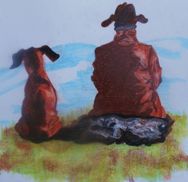 My rendition of Rockwell Painting ~