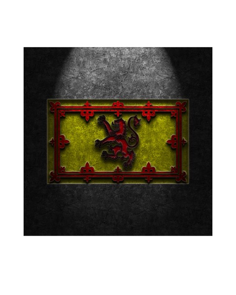 Royal Standard of Scotland Stone Texture