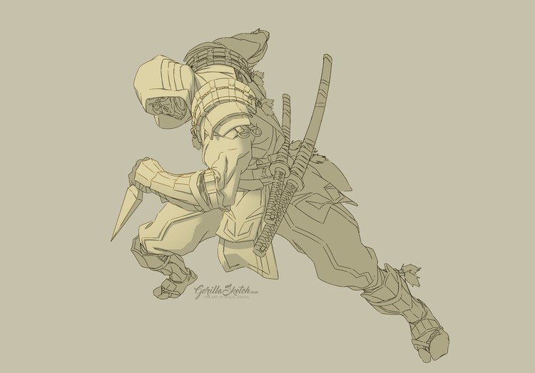 mk11 Scorpion (work in progress)