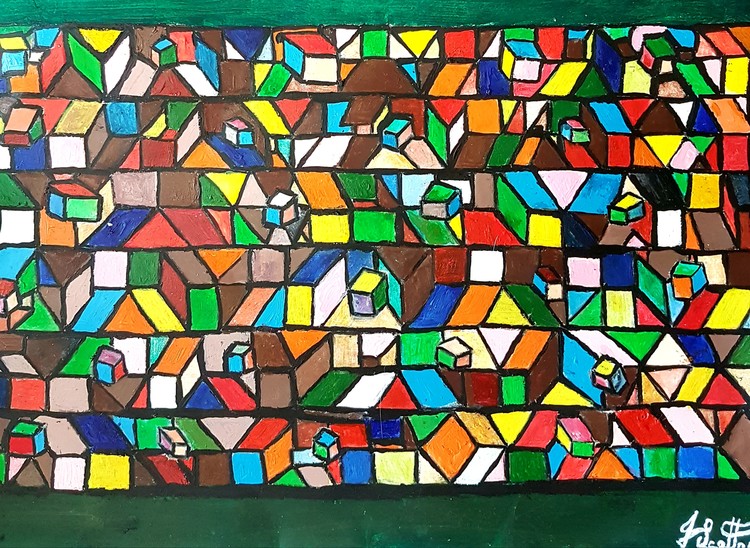 Boxes of Vibrant Colours