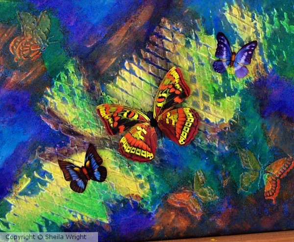 Butterflies In Flight